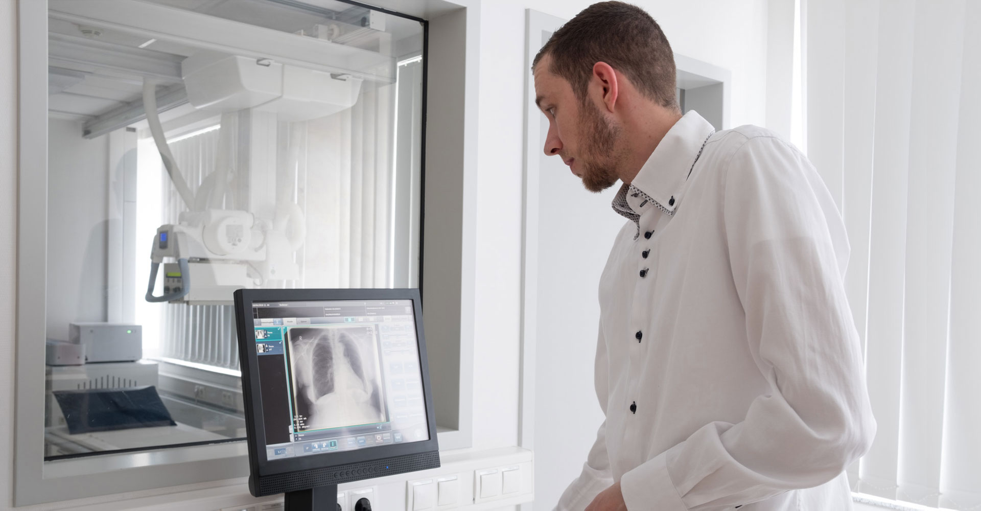 Digitales Röntgen Niedrige Dosis, optimale Qualität